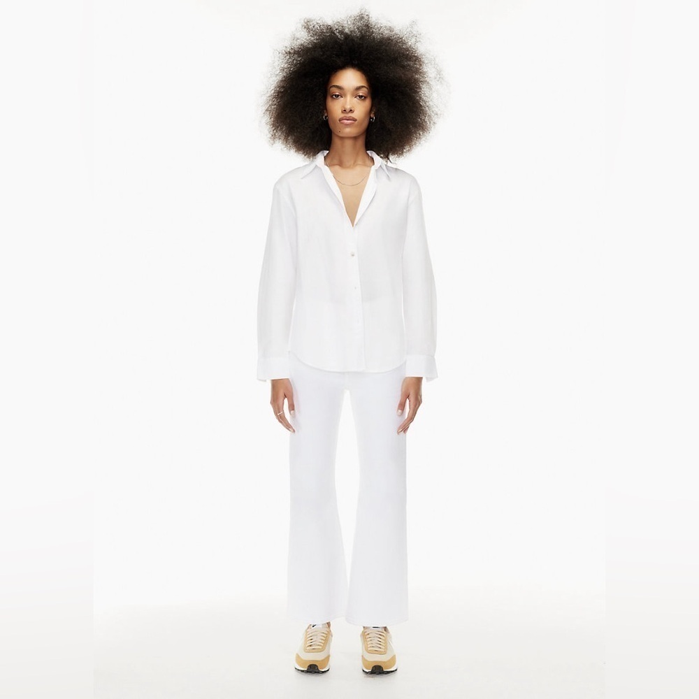 Aritzia Denim Forum the Jane Long Sleeve Shirt